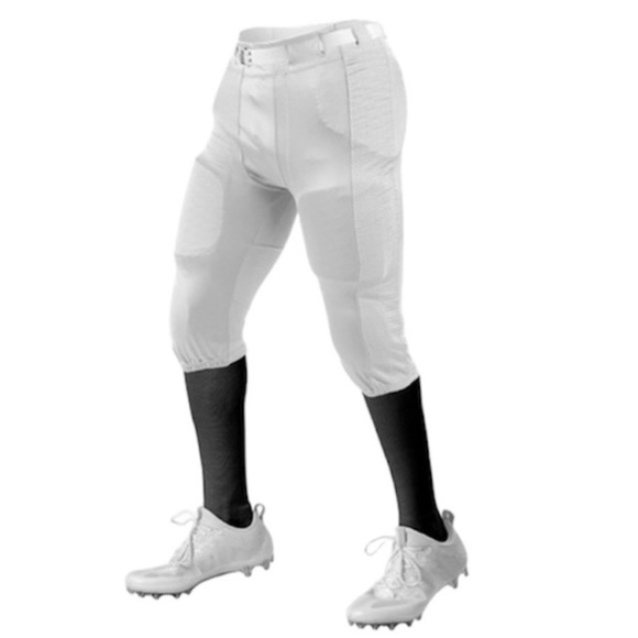 Football Pants XL Youth White Alleson Athletic  EUC - Picture 1 of 9